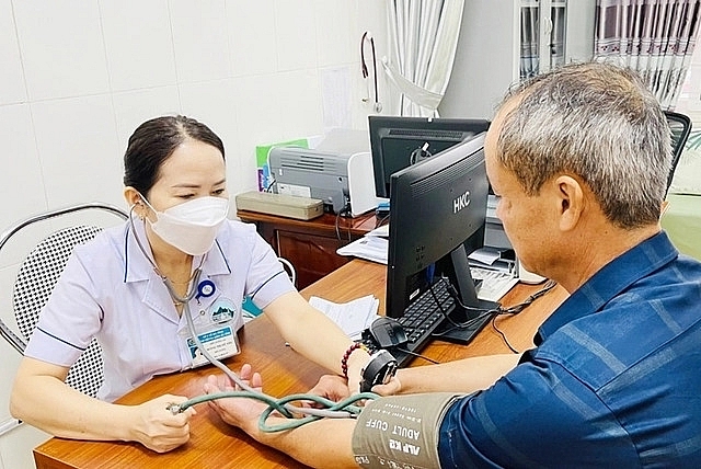 Người cao tuổi cần thăm khám sức khoẻ thường xuyên. Ảnh: IT