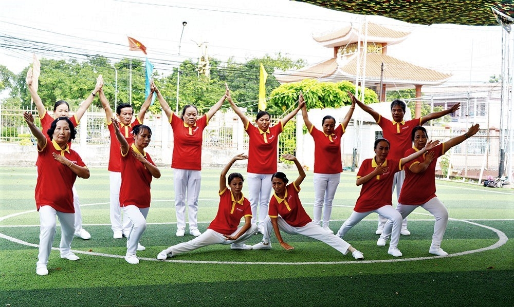 NCT tỉnh An Giang tích cực tham gia các CLB văn hóa, thể thao rèn luyện sức khỏe