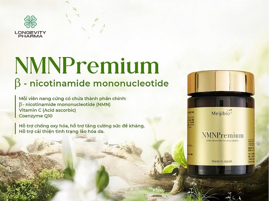 NMNPremium chứa những dưỡng chất nổi bật tốt cho sức khỏe