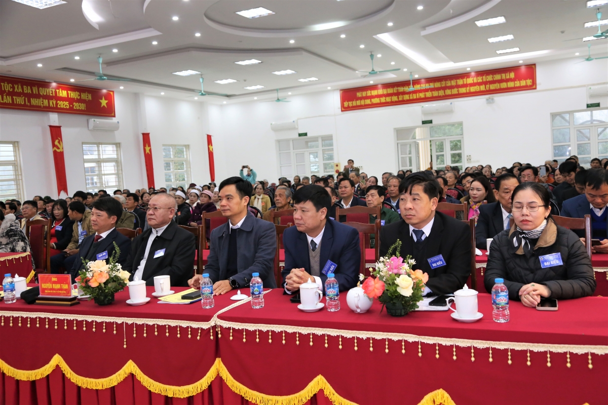 Các đại biểu tham dự Đại hội