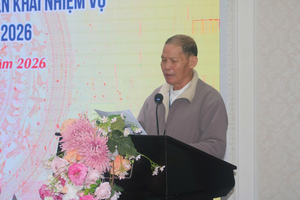 Ông Nguyễn Xuân Sáng. Ct Hội NCT Tân An