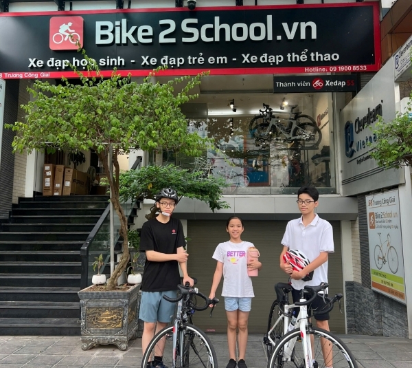 Xe đạp học đường lên ngôi, Bike2School ghi dấu trên thị trường Hà Nội