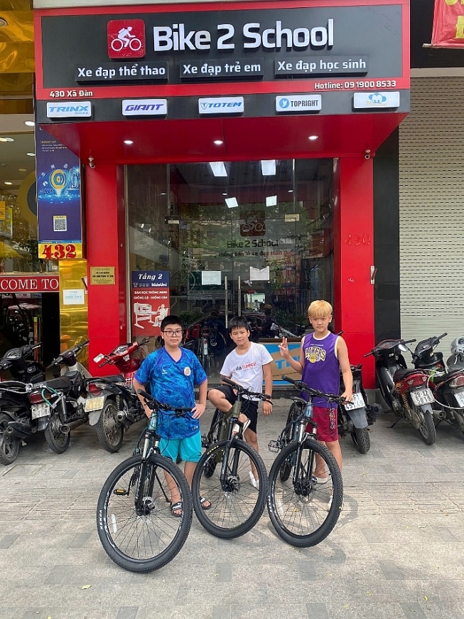 Xe đạp học đường lên ngôi, Bike2School ghi dấu trên thị trường Hà Nội