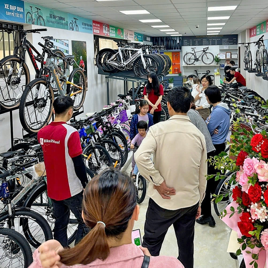 Xe đạp học đường lên ngôi, Bike2School ghi dấu trên thị trường Hà Nội