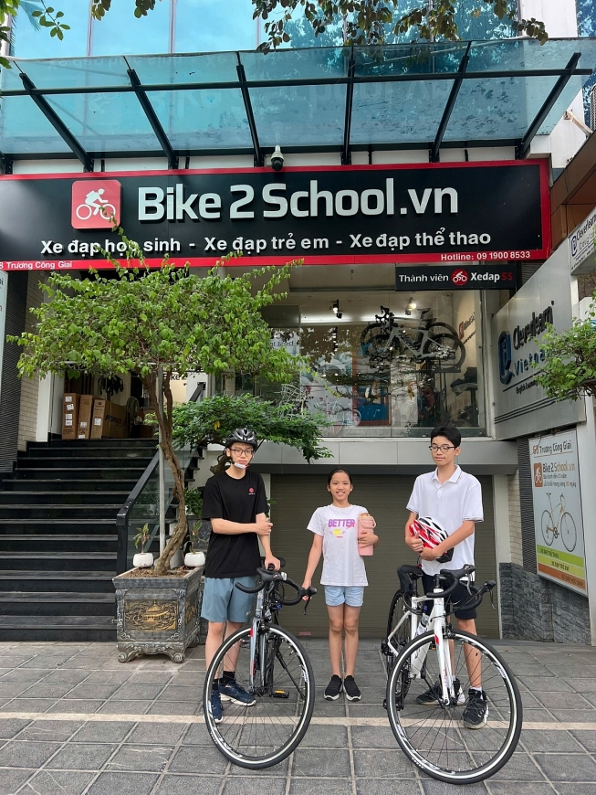 Xe đạp học đường lên ngôi, Bike2School ghi dấu trên thị trường Hà Nội