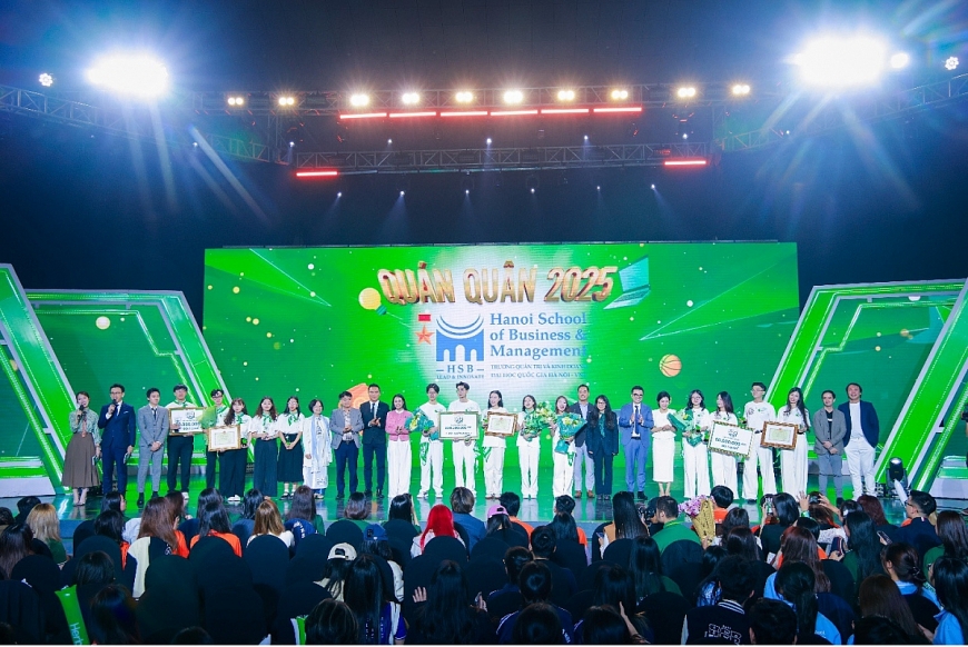  Quán quân đội sinh viên đến từ Trường Quản trị và Kinh doanh - Đại học Quốc gia Hà Nội