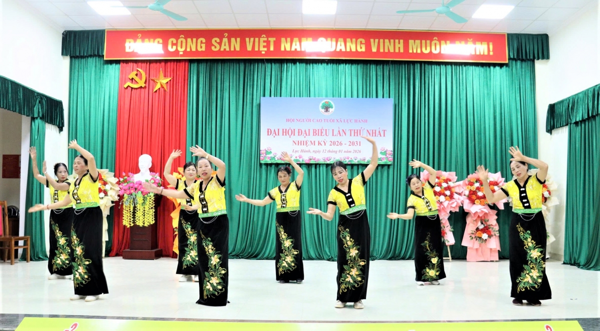 Hội NCT xã Lực Hành tổ chức Đại hội lần thứ I, mở đầu nhiệm kỳ mới sau sắp xếp tổ chức