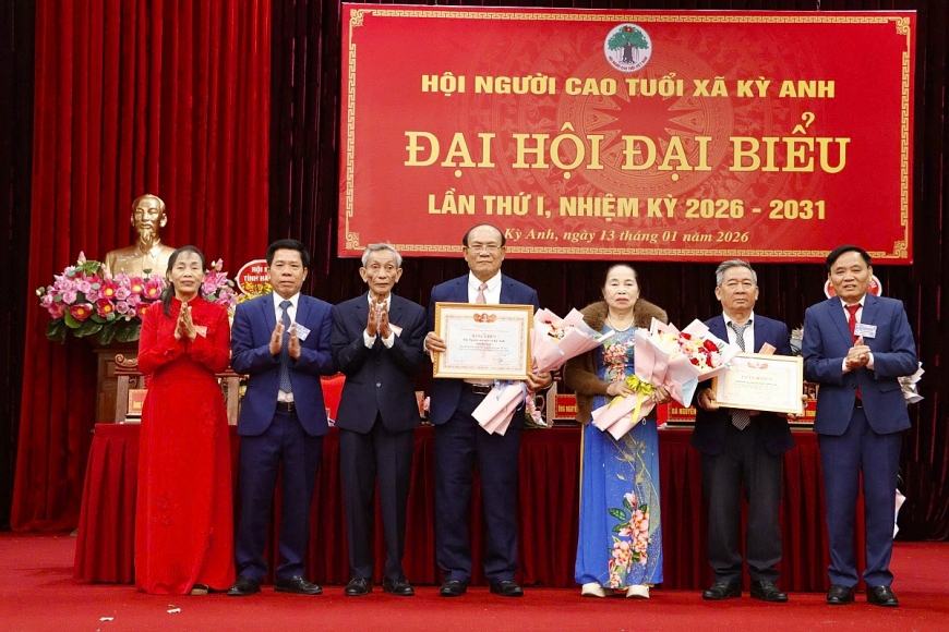 Đại hội đại biểu Hội Người cao tuổi xã Kỳ Anh lần thứ I, nhiệm kỳ 2026–2031