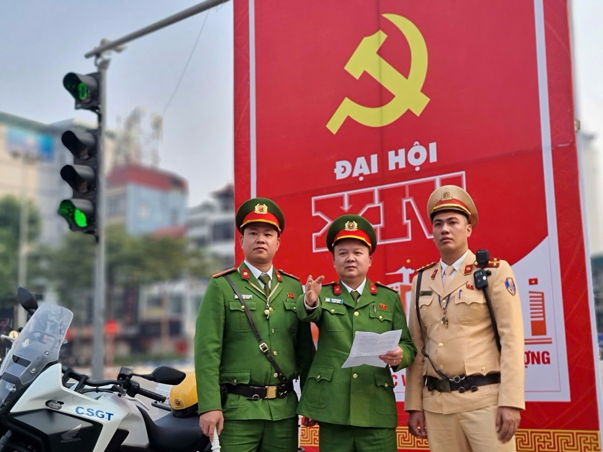 Công an Hà Nội chủ động phương án bảo đảm TTATGT phục vụ Đại hội XIV của Đảng