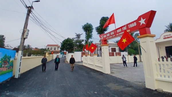 Nông thôn mới khoác “áo đẹp” cho làng quê xứ Thanh