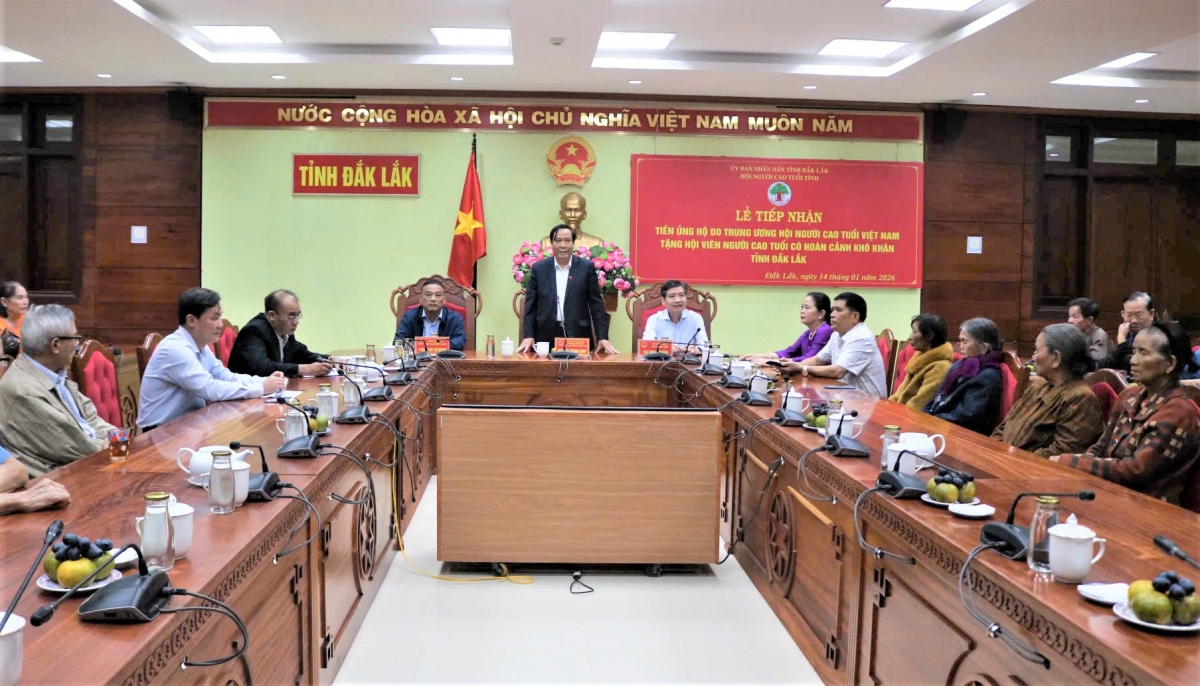 Chủ tịch nguyễn Thanh Bình phát biểu tại buổi lễ