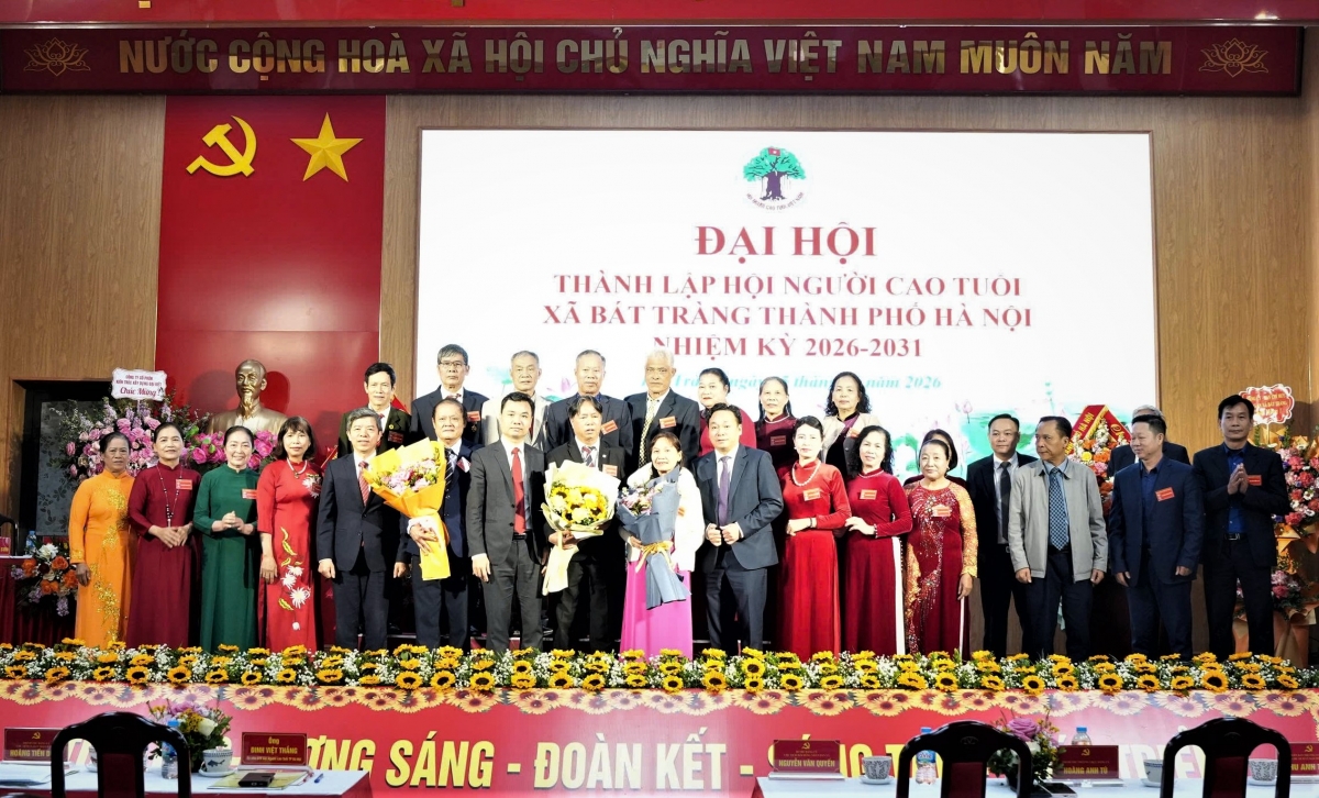 Ban Chấp hành Hội NCT xã Bát Tràng ra mắt Đại hội