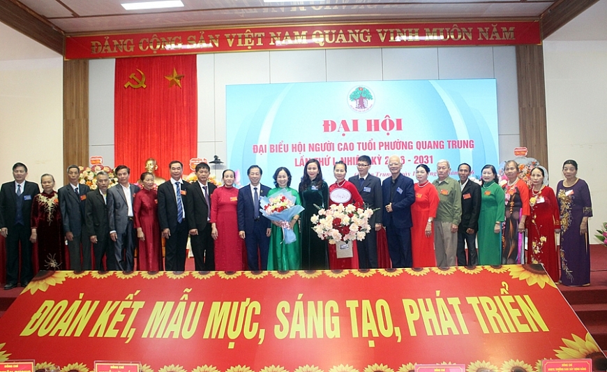 Đại hội đại biểu Hội NCT phường Quang Trung lần thứ I, nhiệm kỳ 2026-2031