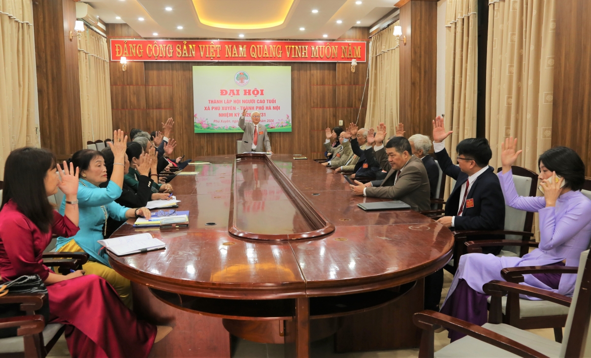 Hội nghị Ban Chấp hành Hội NCT xã Phú Xuyên