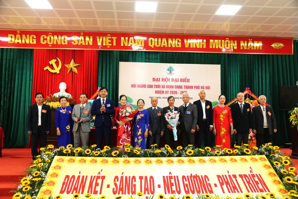 Đại hội thành lập Hội NCT xã Minh Châu nhiệm kỳ 2026-2031