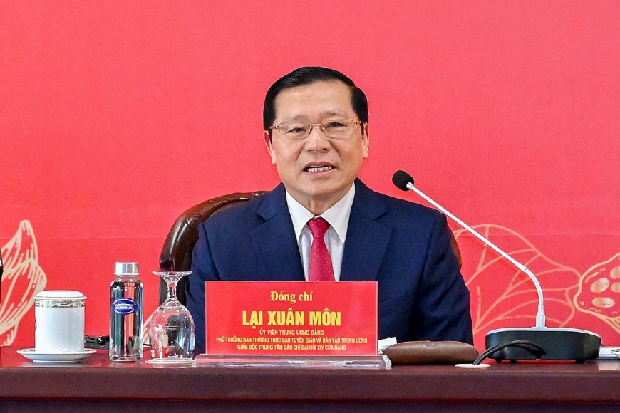 đồng chí Lại Xuân Môn, Ủy viên Trung ương Đảng, Phó Trưởng ban Thường trực Ban Tuyên giáo và Dân vận Trung ương