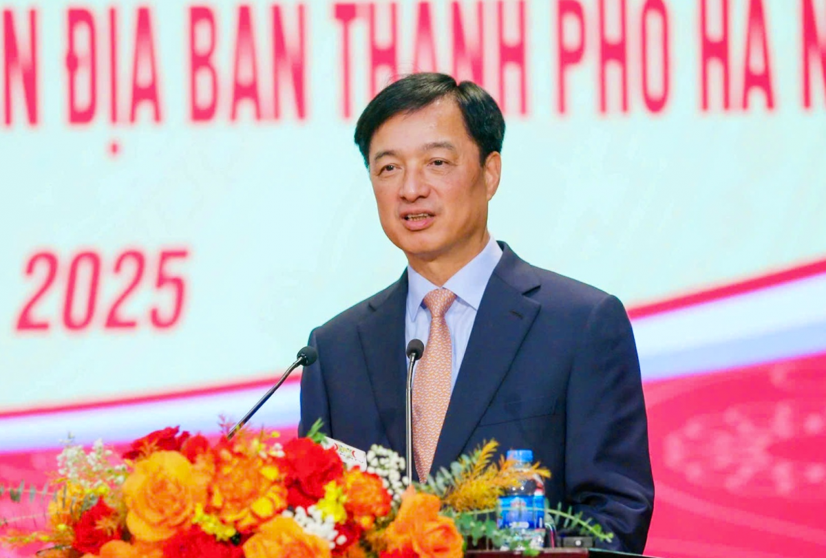 Bí thư Thành ủy Hà Nội Nguyễn Duy Ngọc.