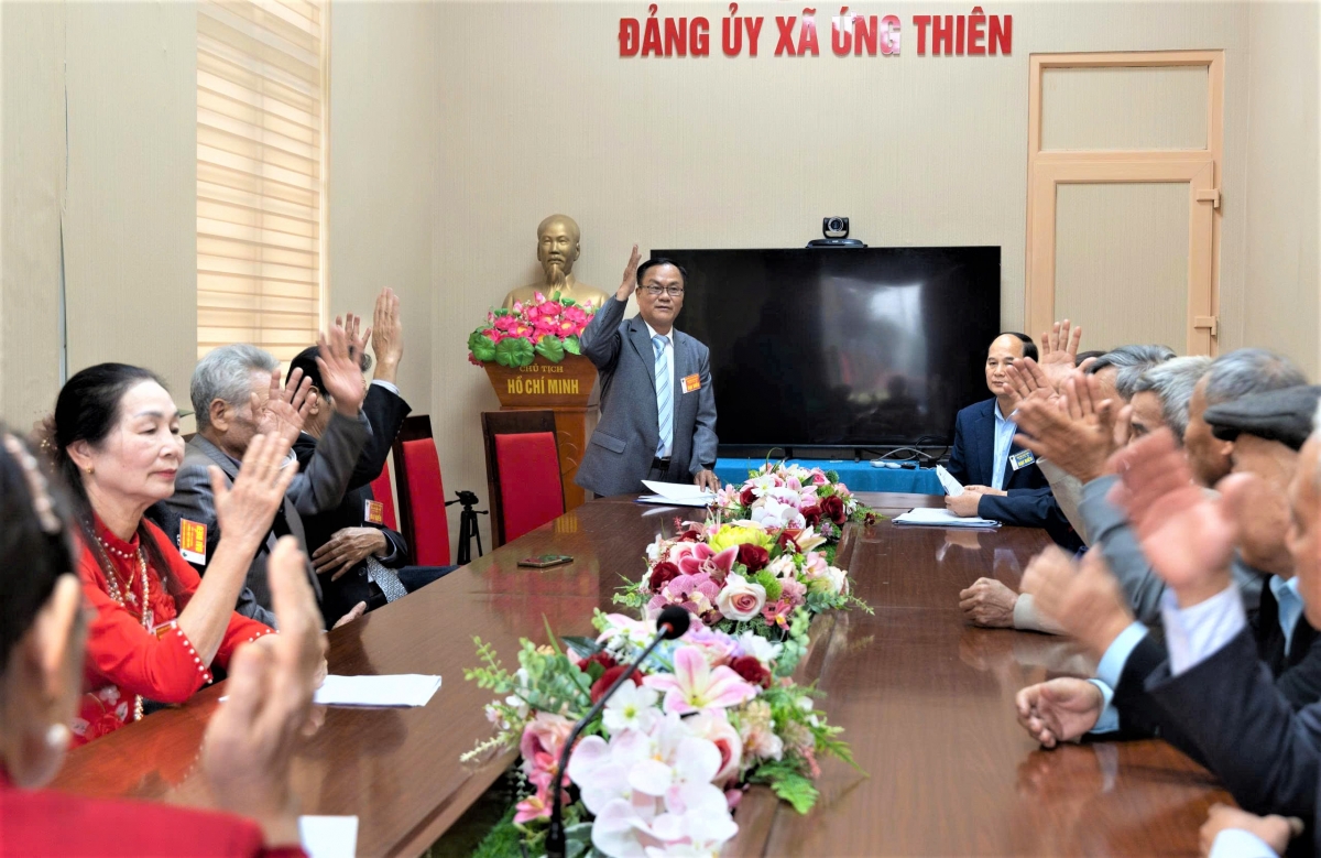 Hội nghị lần thứ nhất Ban Chấp hành bầu Ban Thường vụ, Chủ tịch, Phó Chủ tịch và Trưởng ban Kiểm tra của Hội