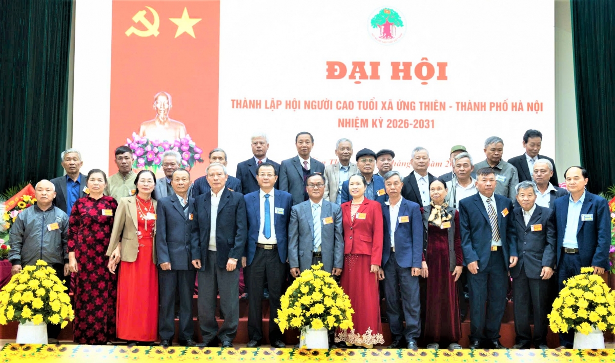 Ra mắt Ban Chấp Hội NCT xã Ứng Thiên nhiệm kỳ 2026-2031