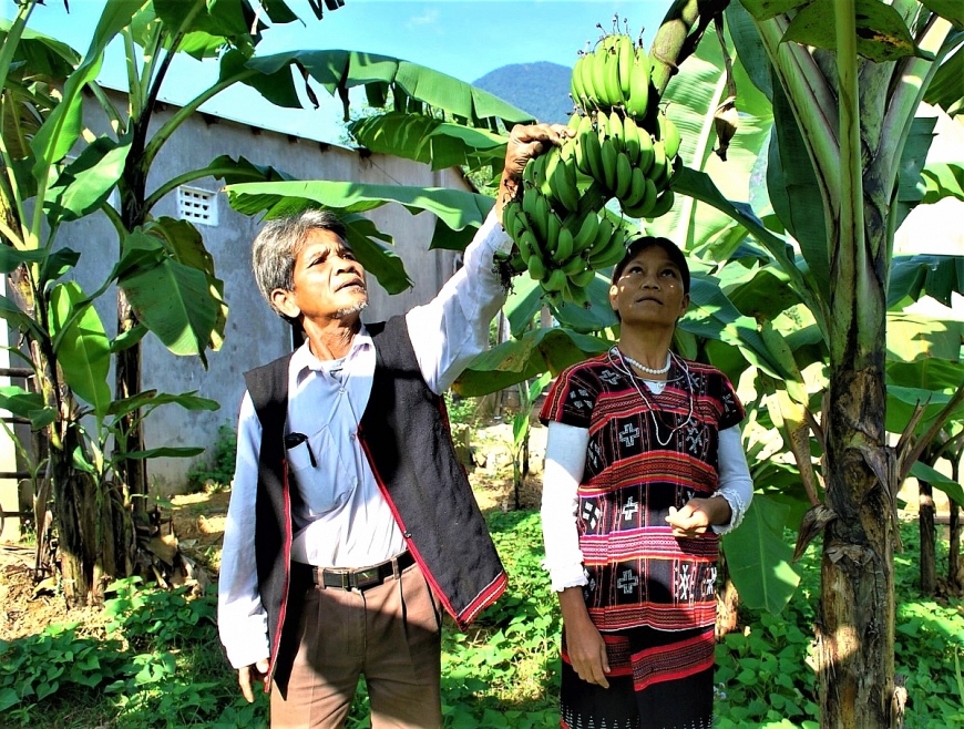 Già làng tiêu biểu của thôn Phú Túc