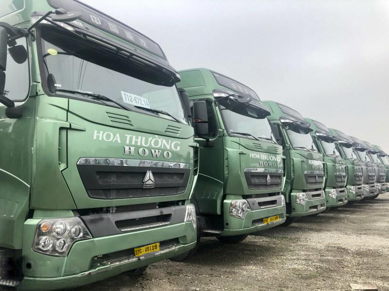 Đầu tư phương tiện vận chuyển hiện đại có trọng tải lớn vụ tất cả các địa công trường