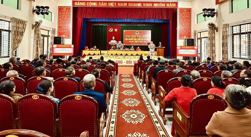 Hội Người cao tuổi xã Kỳ Hoa, tỉnh Hà Tĩnh long trọng tổ chức Đại hội đại biểu Hội NCT xã lần thứ I, nhiệm kỳ 2026-2031.