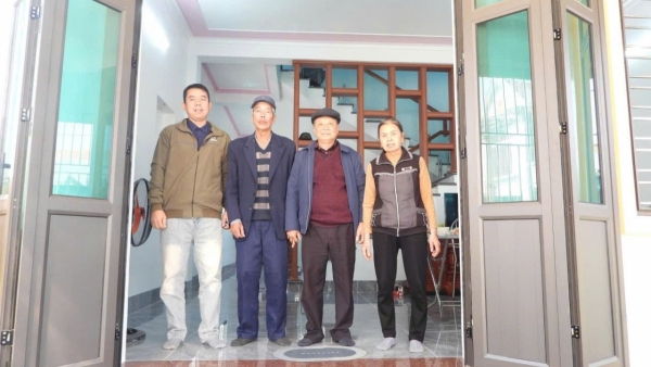 Ấm áp nghĩa tình trong căn nhà mới của người cựu binh Rừng Sác