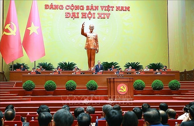 Tổng Bí thư Tô Lâm phát biểu. Ảnh: TTXVN