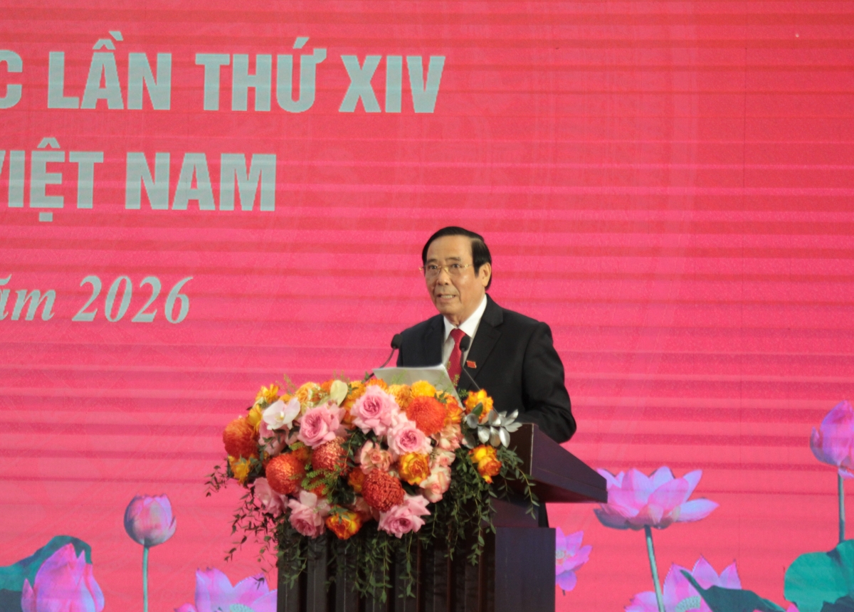 Chủ tịch Nguyễn Thanh Bình phát biểu khai mạc