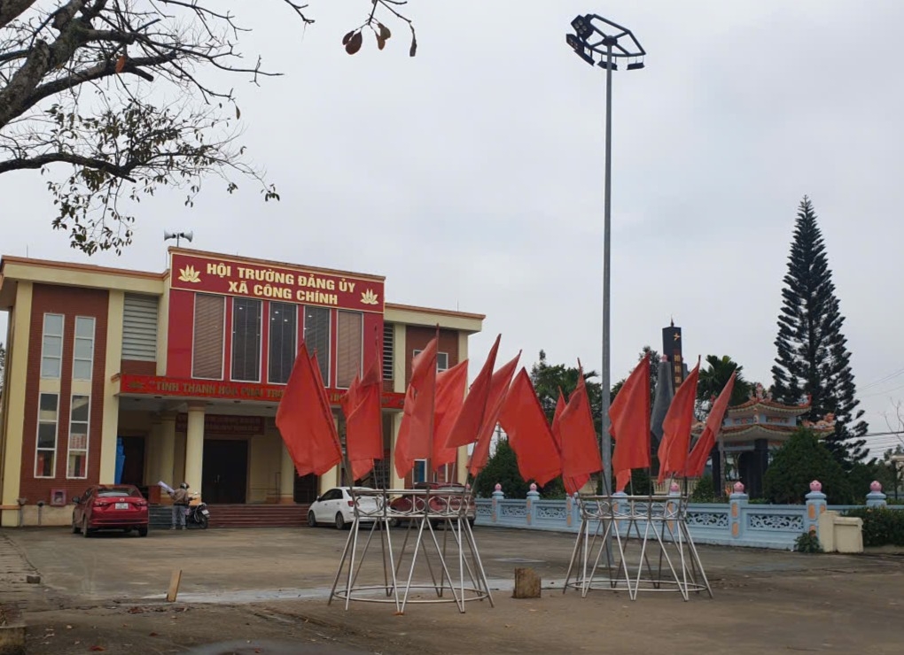 Khí thế đón xuân tại xã Công Chính đảm bảo an toàn, vui tươi, lành mạnh