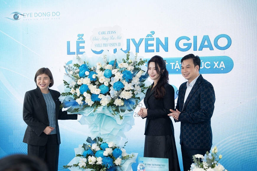 Bệnh viện Mắt Đông Đô chính thức nhận chuyển giao công nghệ SMILE Pro Vision ID của Tập đoàn ZEISS (Đức) 