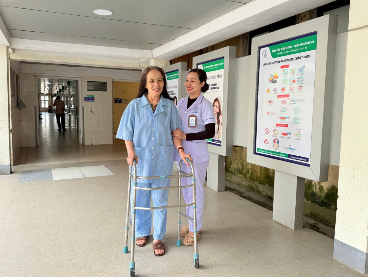 Gãy xương đùi không còn là nỗi ám ảnh đối với người cao tuổi