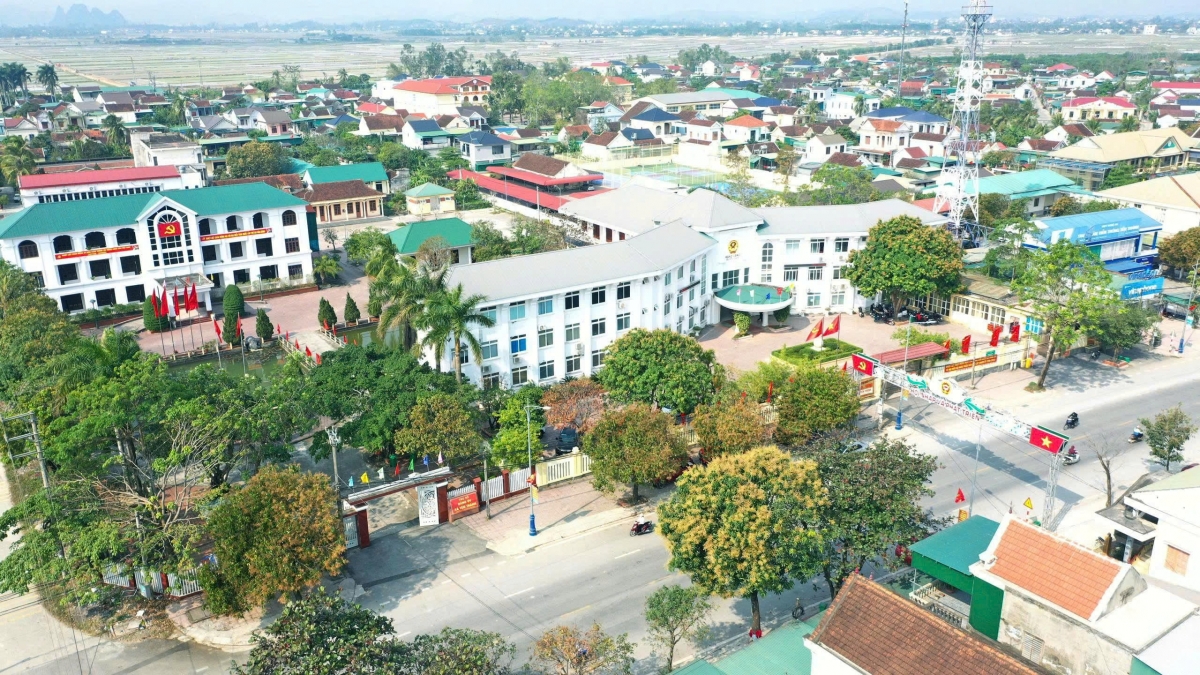 Một góc xã Yên Thành hôm nay