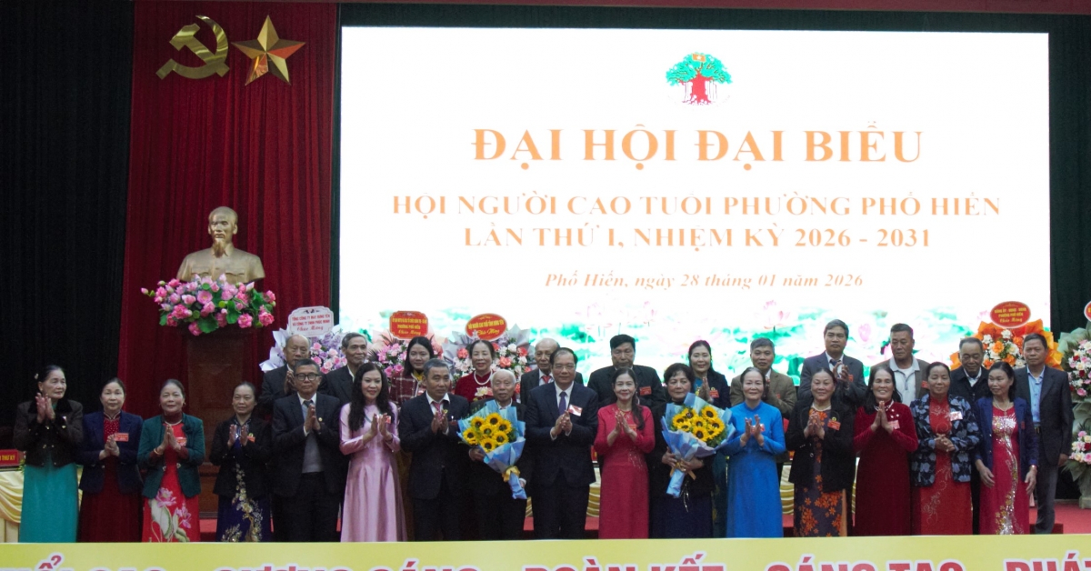 Ban Chấp hành khóa mới phường Phố Hiến ra mắt Đại hội