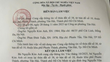 Chiếm dụng đất, xây dựng trái phép kéo dài tại phường Tân Hải, TP Hồ Chí Minh
