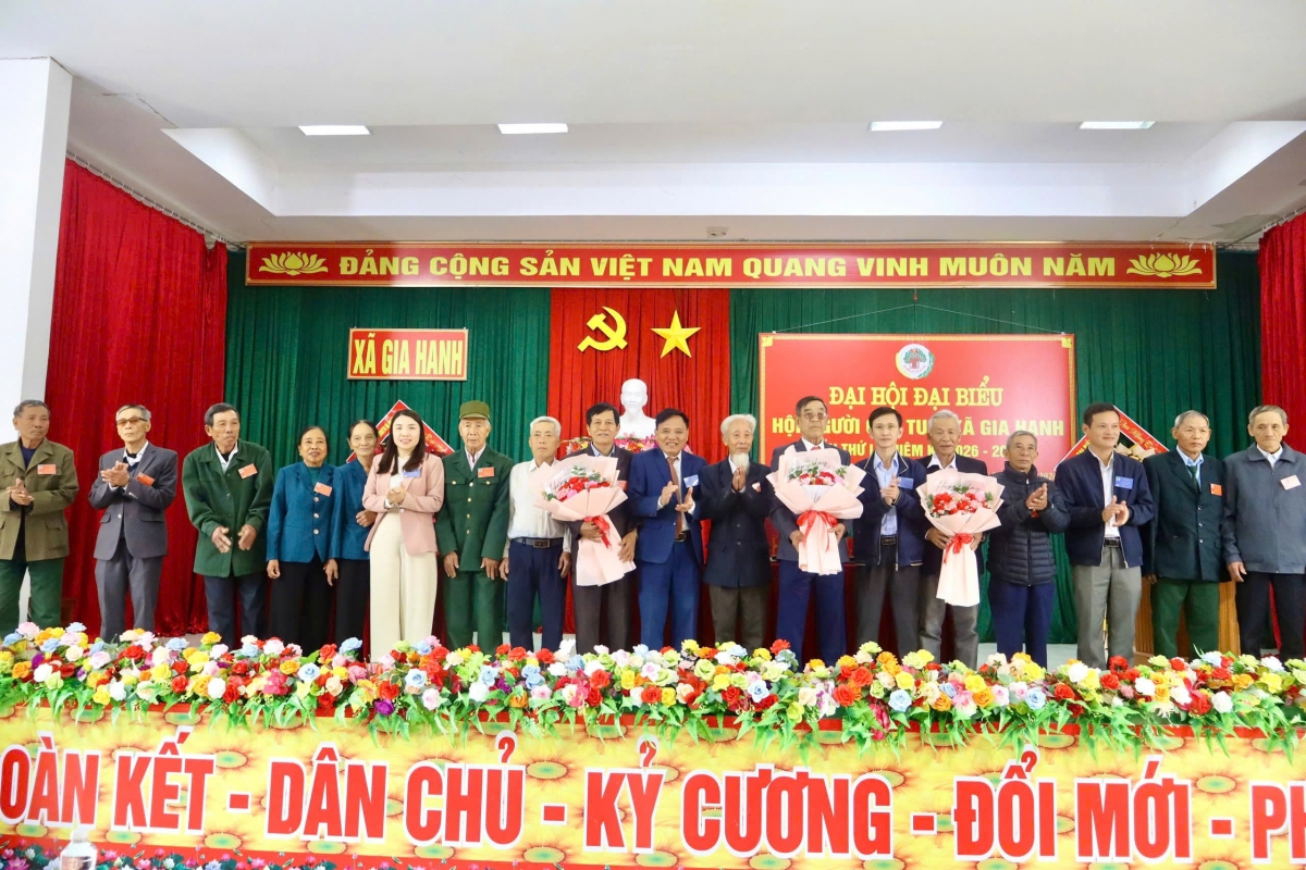 : Ra mắt Ban Chấp hành Hội NCT xã Gia Hanh nhiệm kỳ 2026 – 2031.