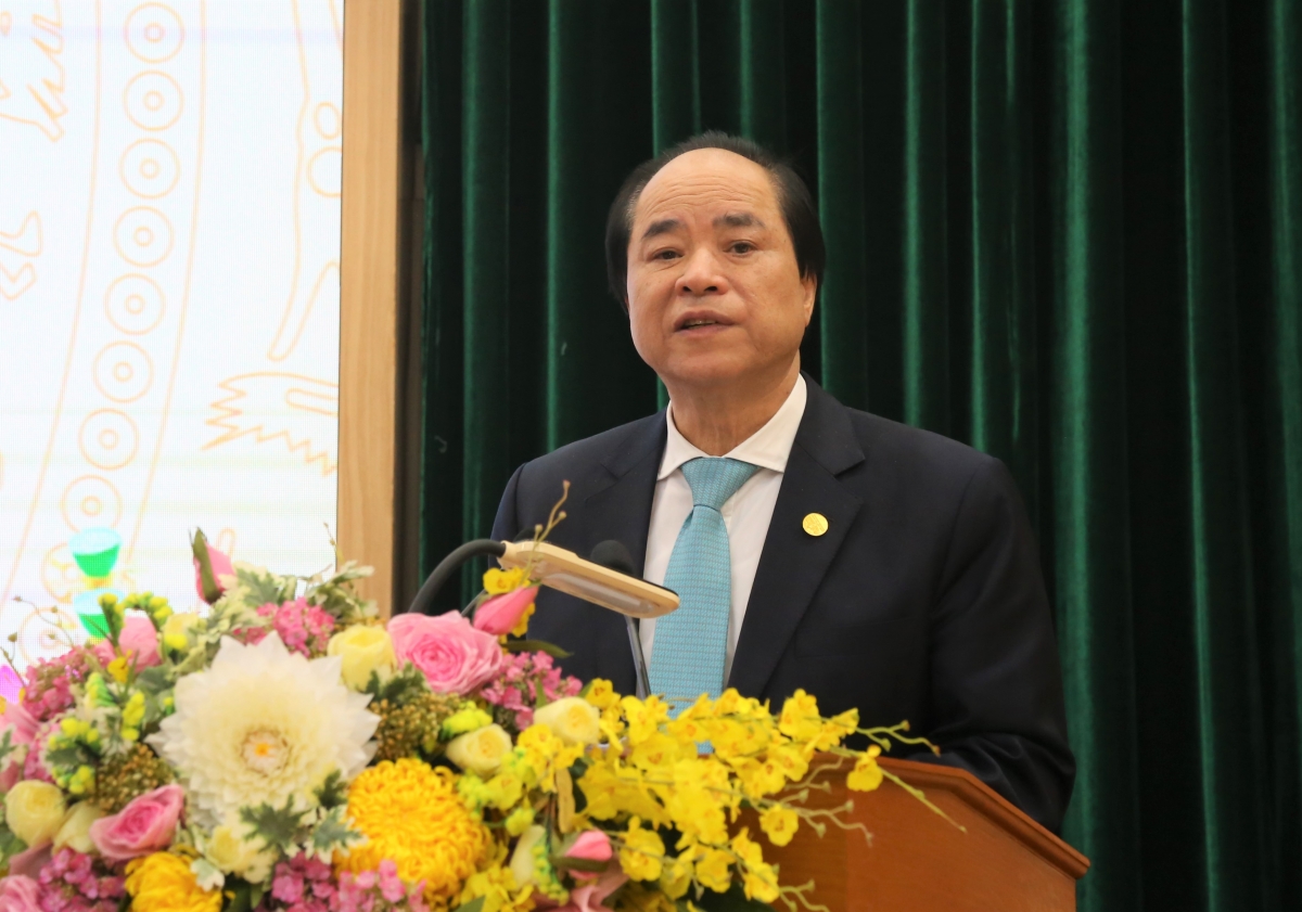 Phó Chủ tịch Thường trực Trương Xuân Cừ phát biểu