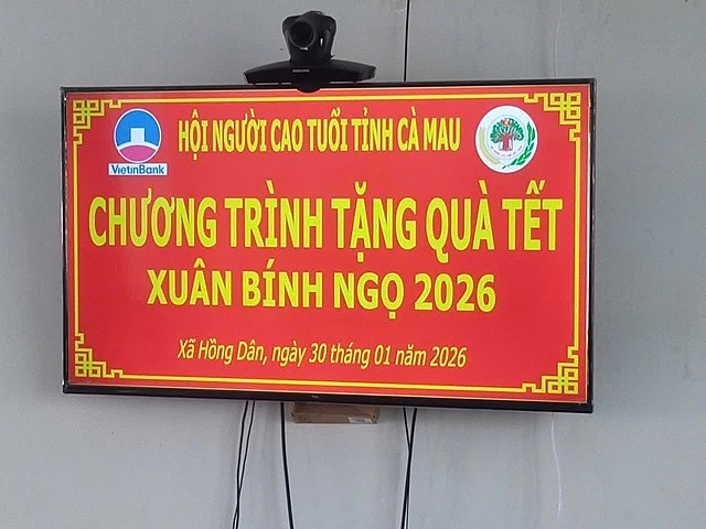 Công tác chăm lo cho người cao tuổi luôn được các cấp, các ngành tỉnh Cà Mau quan tâm.