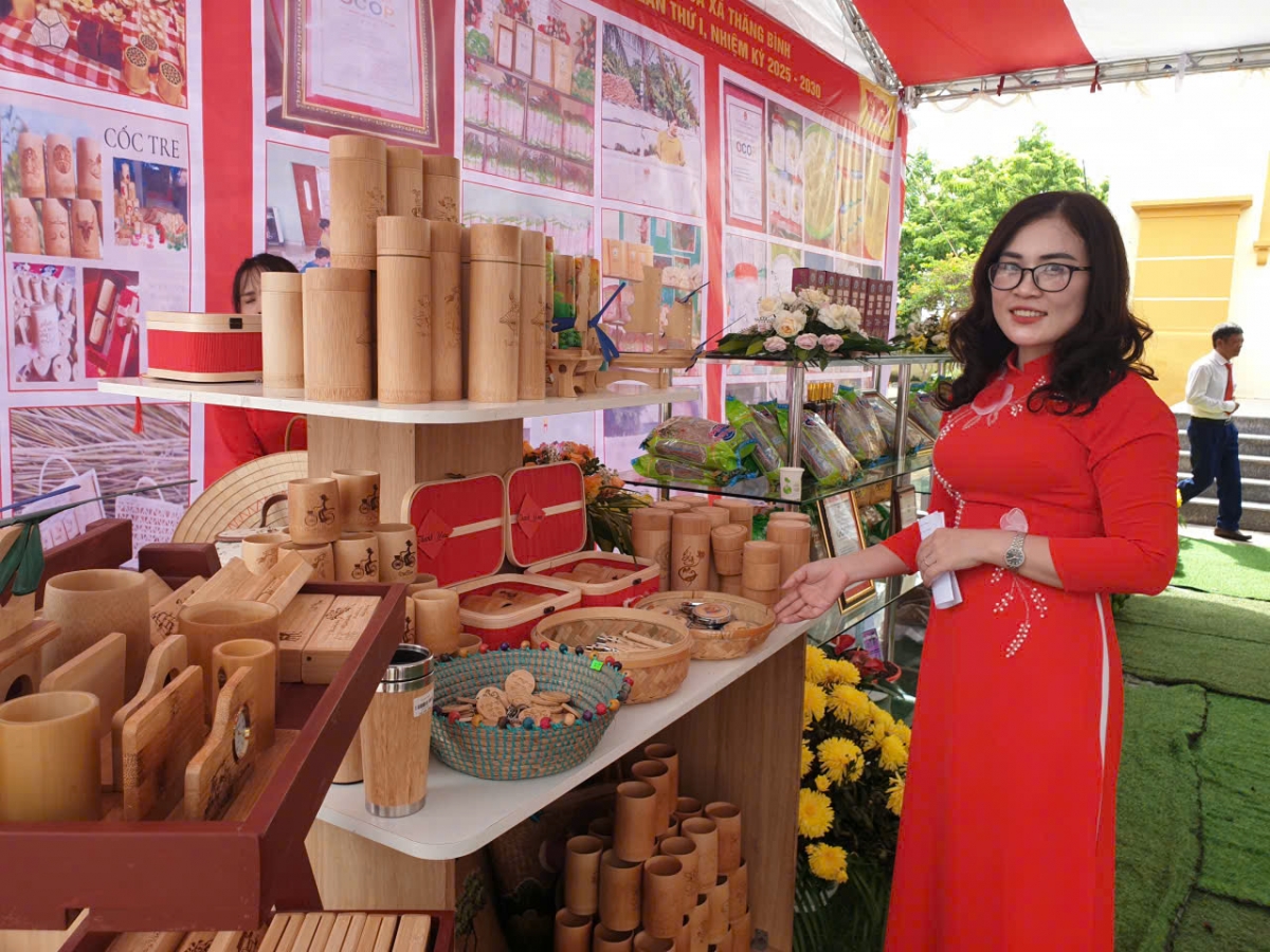 Xã luôn quan tâm khuyến khích phát triển sản phẩm Ocoop