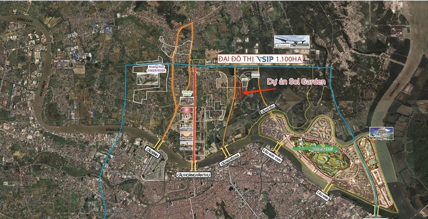 Định hướng phát triển không gian đô thị phía Bắc Hải Phòng và sự xuất hiện của Sol Garden Nam Long