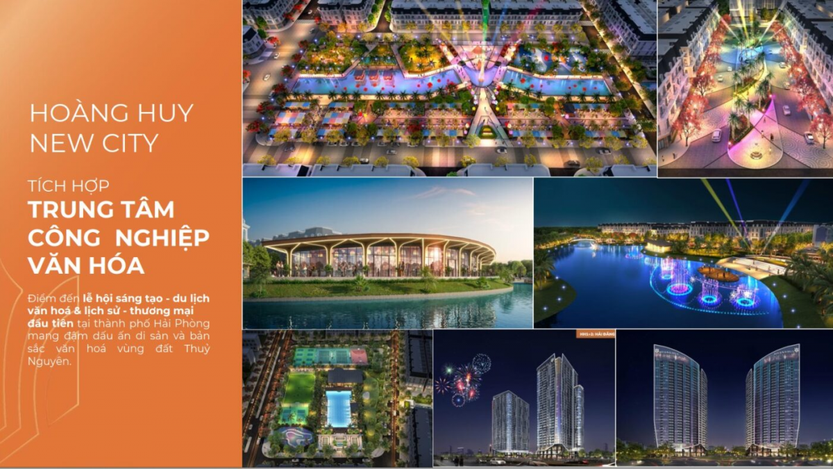 Huy Hoàng New City - Kiệt tác đô thị giữa trung tâm Thủy Nguyên, Hải Phòng