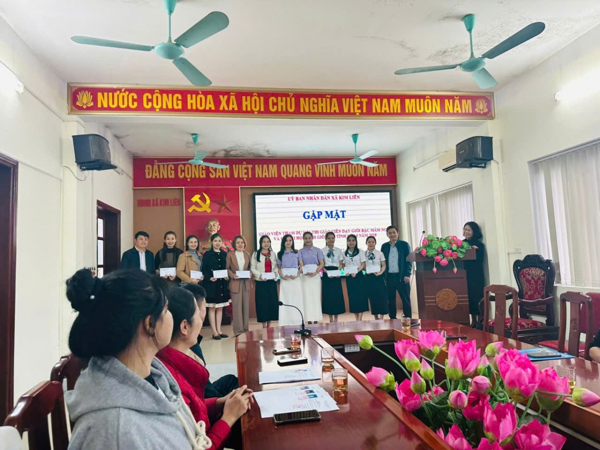 Chính quyền xã Kim Liên luôn tạo mọi điều kiện tốt nhất cho công tác giáo dục