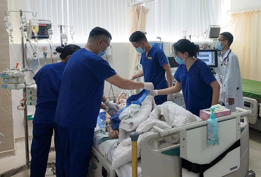  Bệnh nhân được cấp cứu và can thiệp ngay trong “giờ vàng” tại Vinmec Nha Trang.