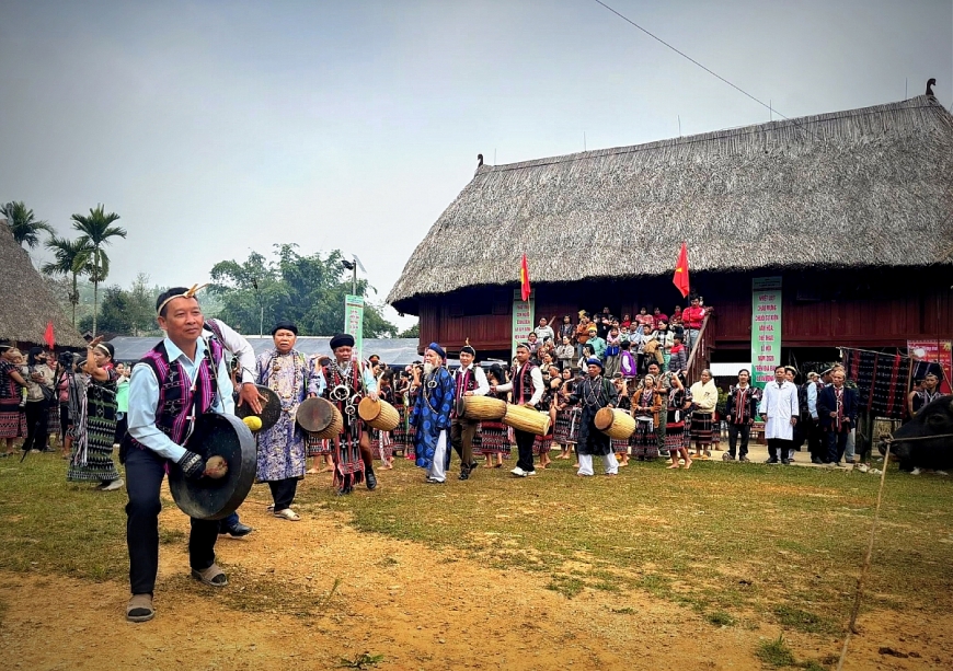 Lễ hội Pơr’ngoóch là biểu tượng sinh động của tinh thần đại đoàn kết của đồng bào Cơ Tu.