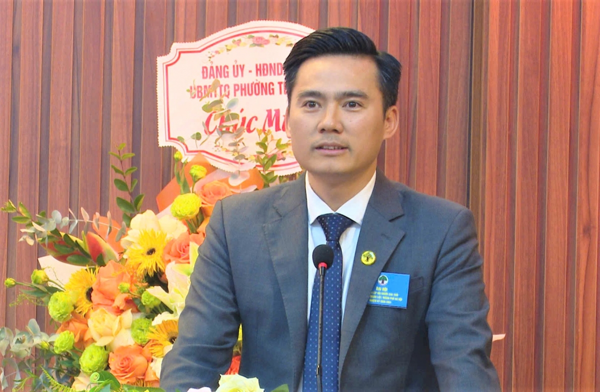 Ông Lý Duy Xuân phát biểu