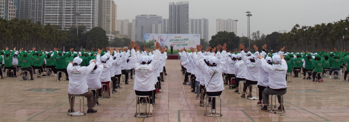 Lan tỏa thông điệp “Lá phổi xanh” vì sức khỏe hô hấp người cao tuổi Thủ đô