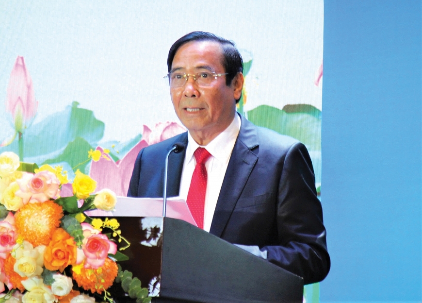 Chủ tịch Hội Người cao tuổi Việt Nam Nguyễn Thanh Bình.