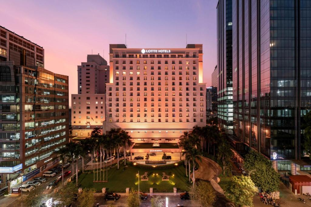 Sang trọng bậc nhất với Lotte Hotel