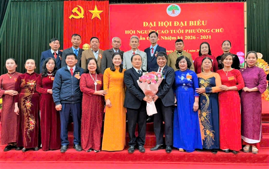 Đại hội đại biểu Hội NCT phường Chũ, tỉnh Bắc Ninh