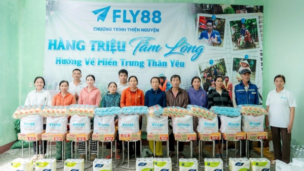Công ty FLY88 - Chuyến đi của những tấm lòng nhân ái